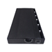 T-6 (1 1/4") Black Tray with Snap Buttons - T6114BKSB