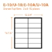 E-10A Drawer Shoulder Bag - E10A