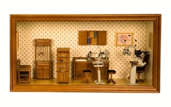 Mini Eye Exam Room Diorama Sample Sale 